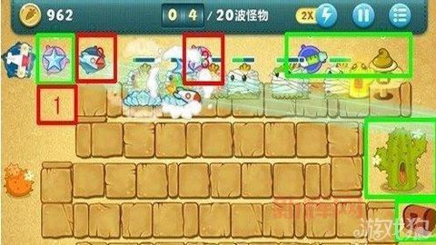 保卫萝卜沙漠9金萝卜攻略,保卫萝卜沙漠9金萝卜怎么拿