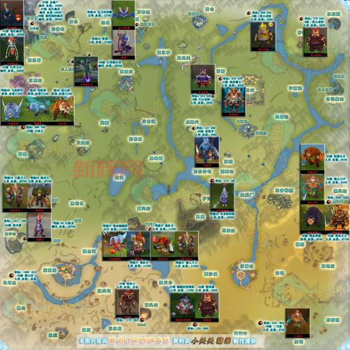 丝路传说怪物分布图：全区域详解与推荐等级