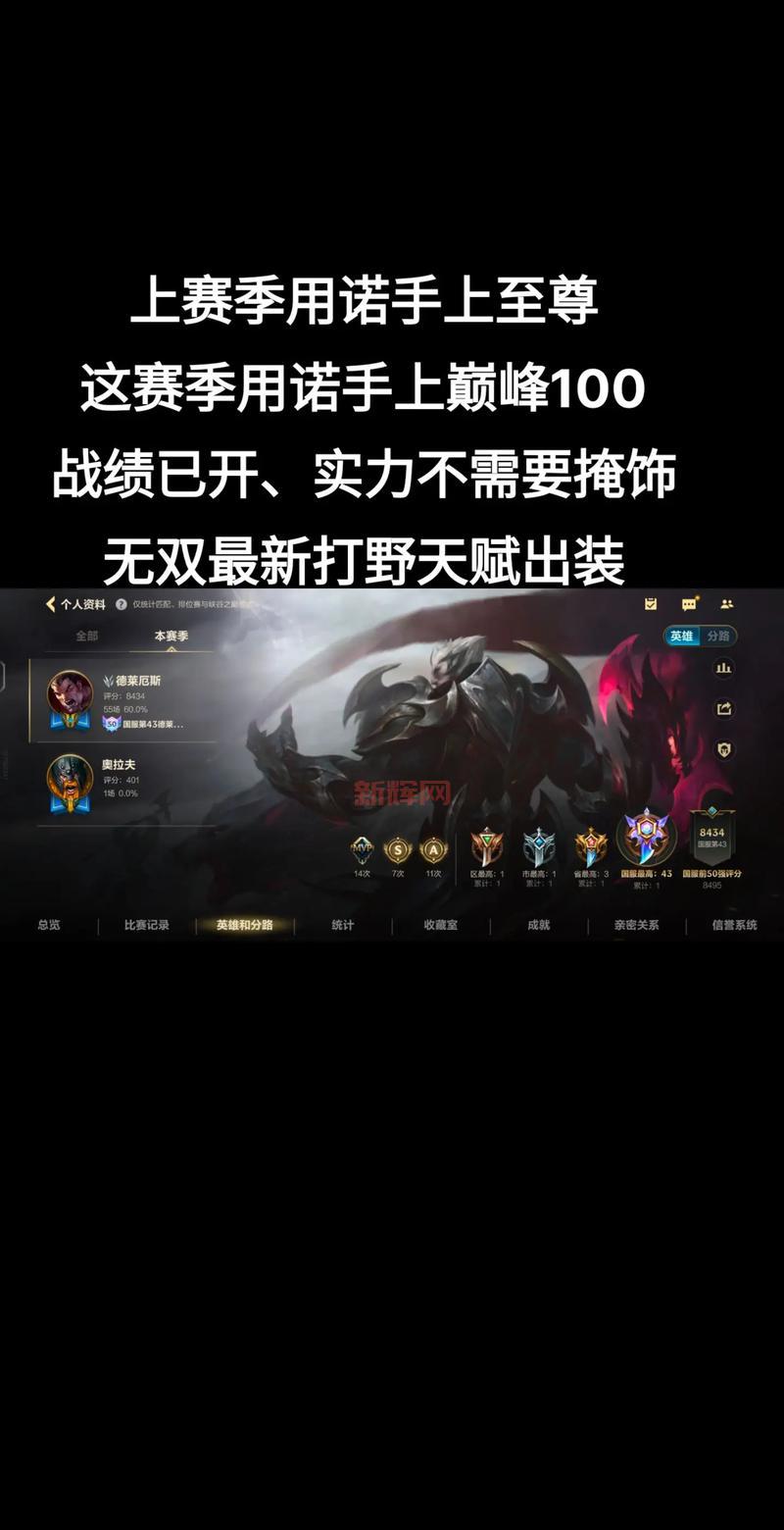 武器大师打野天赋2020最新点法,上分必看!