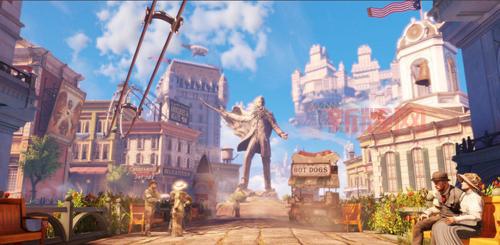 生化奇兵无限发售11周年,天空之城哥伦比亚依旧迷人