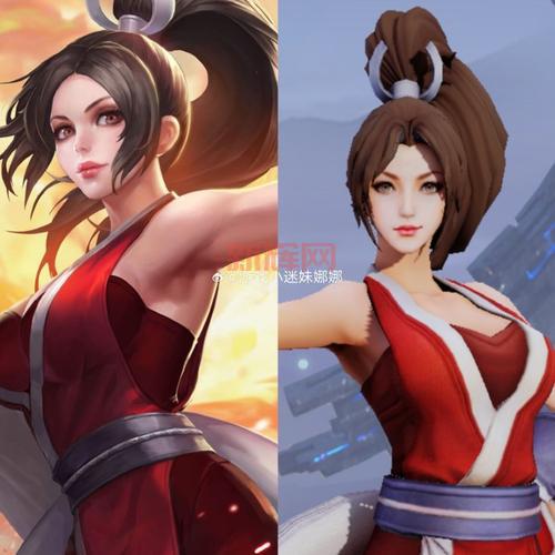 不知火舞性感造型分析:如何成为王者荣耀的最热角色