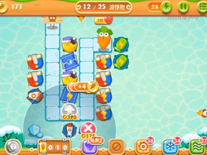 保卫萝卜2 60关水晶萝卜攻略,手把手教你完美通关!