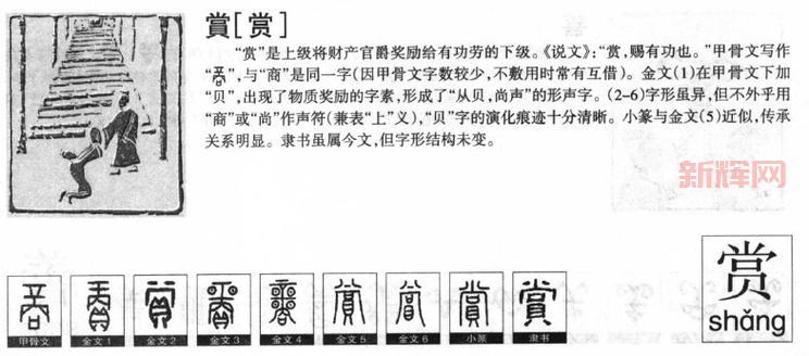 如何理解赏字的多重含义与文化背景