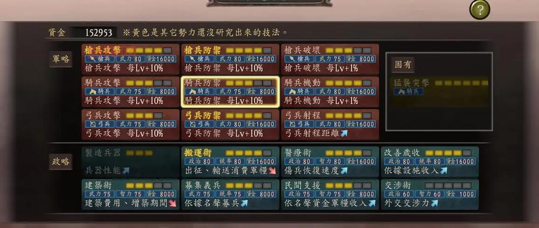 三国志12攻略新手教程，教你玩转内政与战斗！