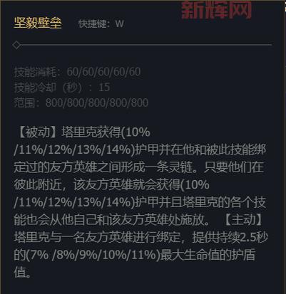 探索瓦洛兰之盾:塔里克的重做与新特性