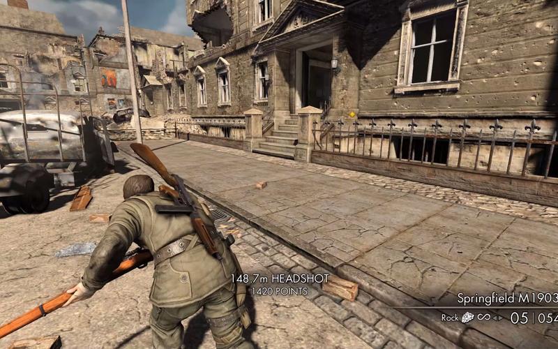 switch狙击精英v2中文版下载,含xci格式体验极致射击