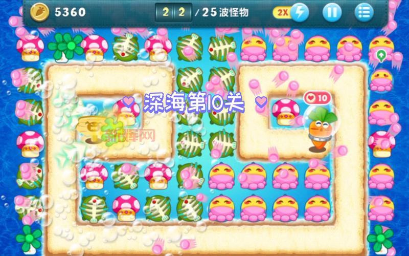 保卫萝卜挑战1关卡攻略,教你轻松拿金牌!