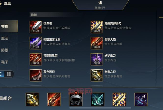 熊战士装备指南:高效出装顺序与推荐