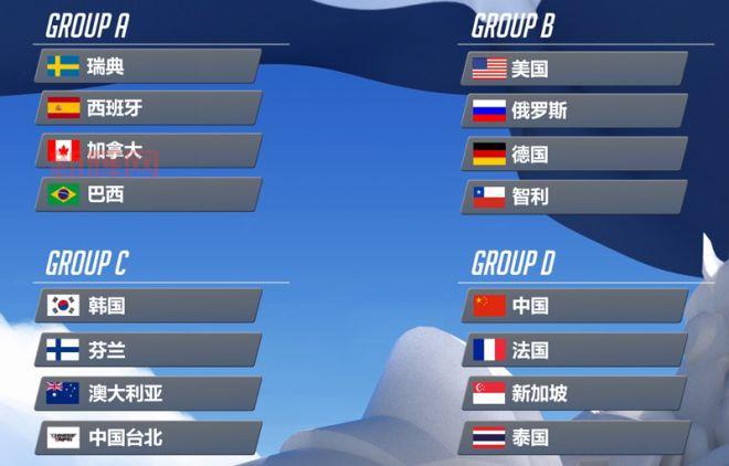 守望先锋世界杯2017赛程是啥?比赛结果公布!