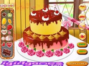 做蛋糕小游戏大全:超简单!几步做出美味蛋糕!