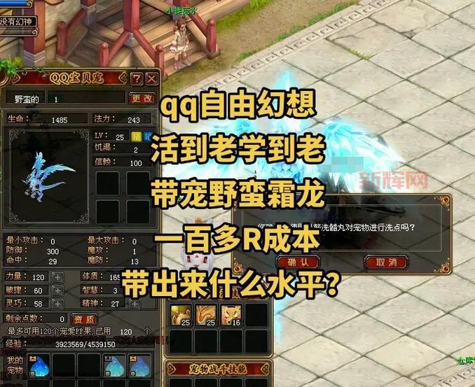 qq自由幻想ys加点最新推荐！大神都在用的暴力奶加点法！