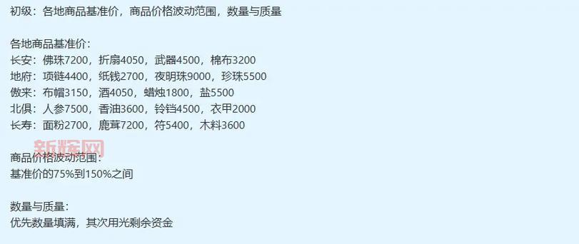 梦幻西游怎么跑商比较好？资深玩家教你赚大钱！