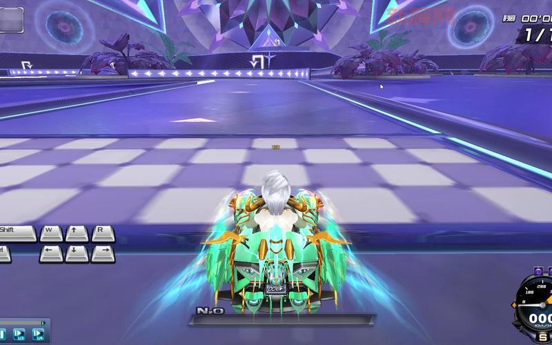 qq飞车新图跑法分享，3分钟学会新地图所有捷径！