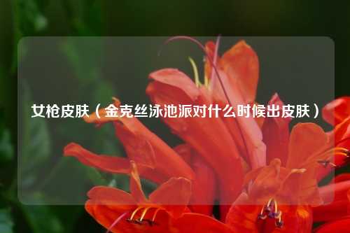 女枪皮肤（金克丝泳池派对什么时候出皮肤）