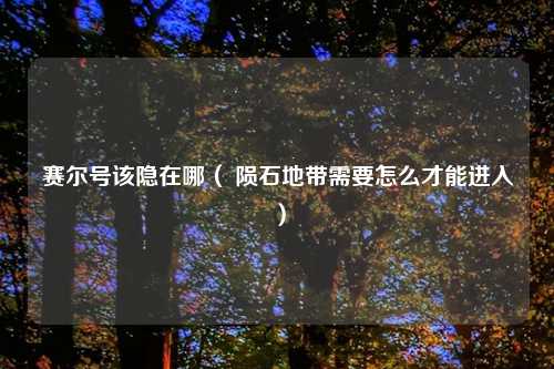 赛尔号该隐在哪（ 陨石地带需要怎么才能进入）