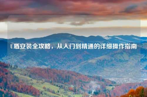 U盾安装全攻略，从入门到精通的详细操作指南