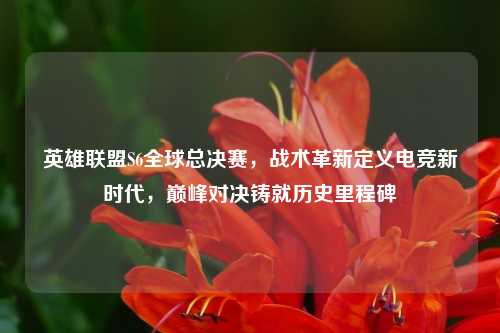 英雄联盟S6全球总决赛，战术革新定义电竞新时代，巅峰对决铸就历史里程碑