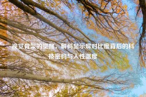 视觉骨架的觉醒，解码显示屏对比度背后的科技密码与人性温度