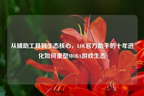 从辅助工具到生态核心,LOL官方助手的十年进化如何重塑MOBA游戏生态