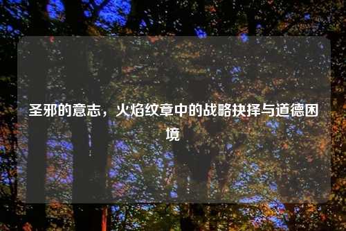 圣邪的意志，火焰纹章中的战略抉择与道德困境