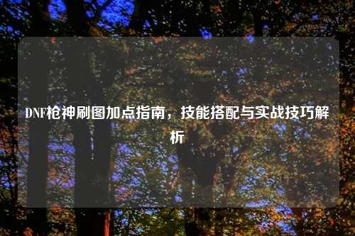 DNF枪神刷图加点指南，技能搭配与实战技巧解析