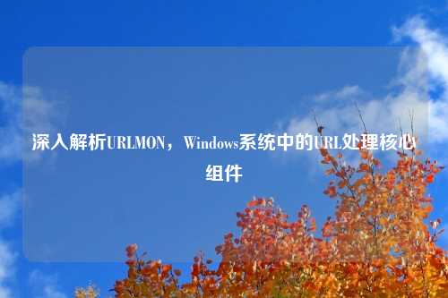 深入解析URLMON，Windows系统中的URL处理核心组件