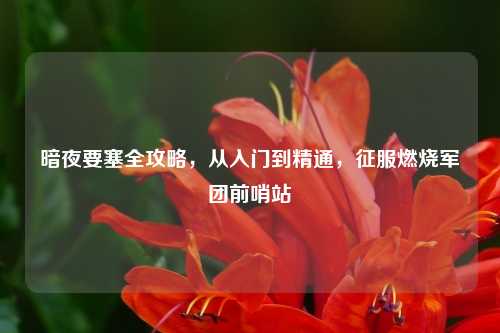 暗夜要塞全攻略，从入门到精通，征服燃烧军团前哨站