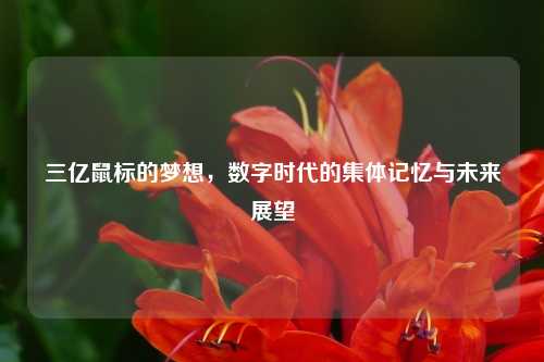 三亿鼠标的梦想，数字时代的集体记忆与未来展望