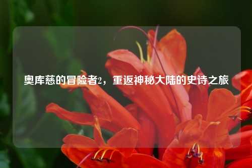 奥库慈的冒险者2，重返神秘大陆的史诗之旅