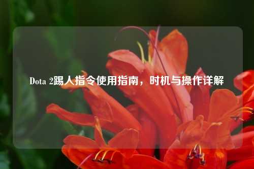 Dota 2踢人指令使用指南，时机与操作详解