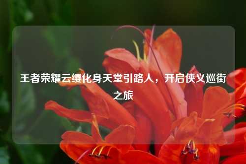 王者荣耀云缨化身天堂引路人，开启侠义巡街之旅